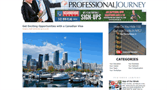 Desktop Screenshot of professionaljourney.com